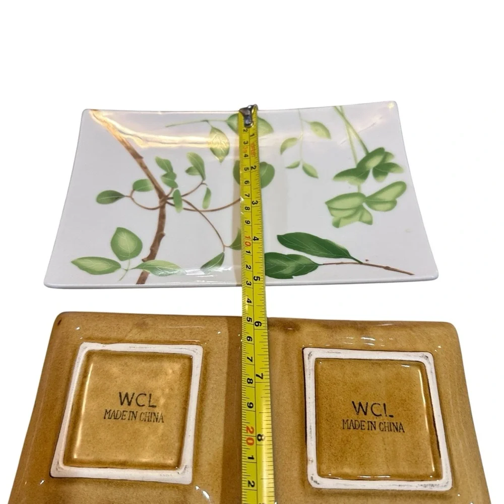 WCL Ceramic‎ Sushi & Appetizer Plate Set (3 Pieces)